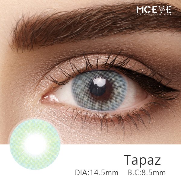 MCeye Tapaz Green Colored Contact Lenses