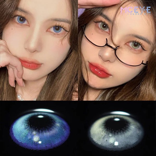 MCeye Dreamcon Blue Colored Contact Lenses