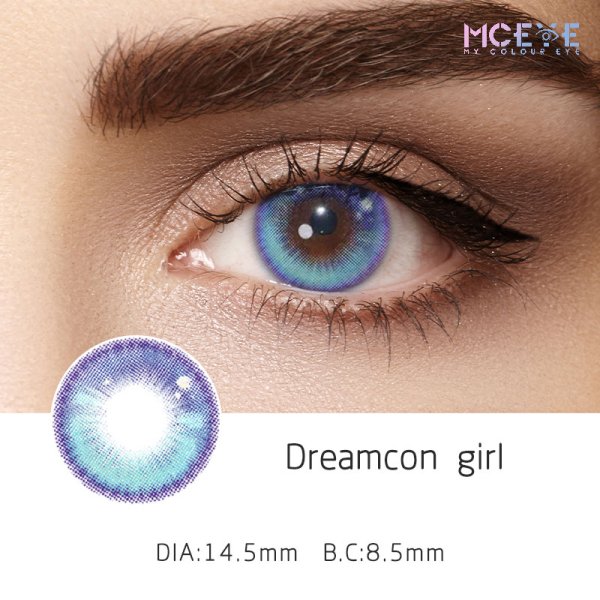 MCeye Dreamcon Blue Colored Contact Lenses