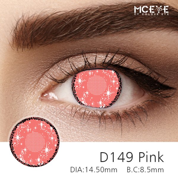 MCeye D149 Sparkler Pink Colored Contact Lenses