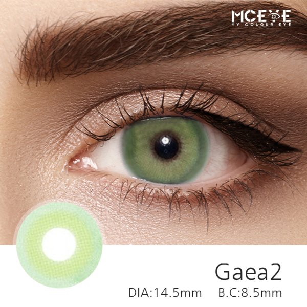 MCeye Gaea Green Colored Contact Lenses