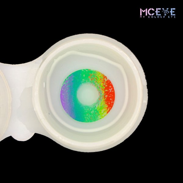 MCeye Rainbow Colored Contact Lenses