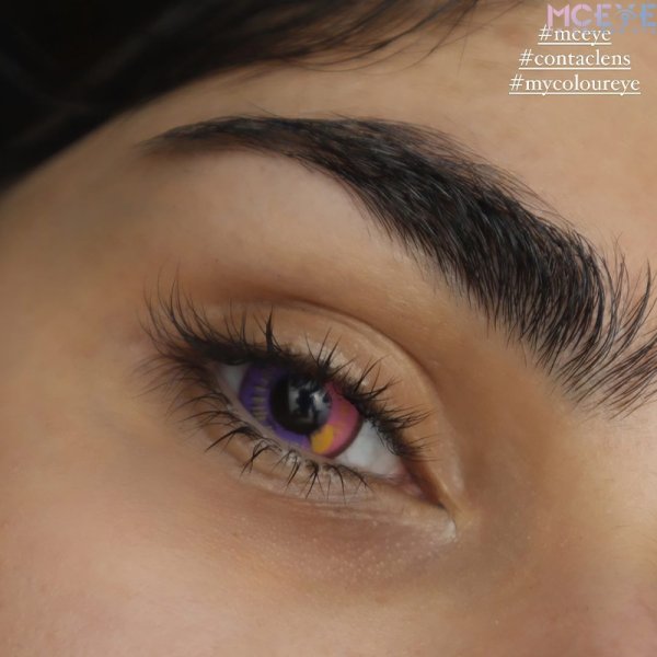 MCeye DY1 Purple Colored Contact Lenses